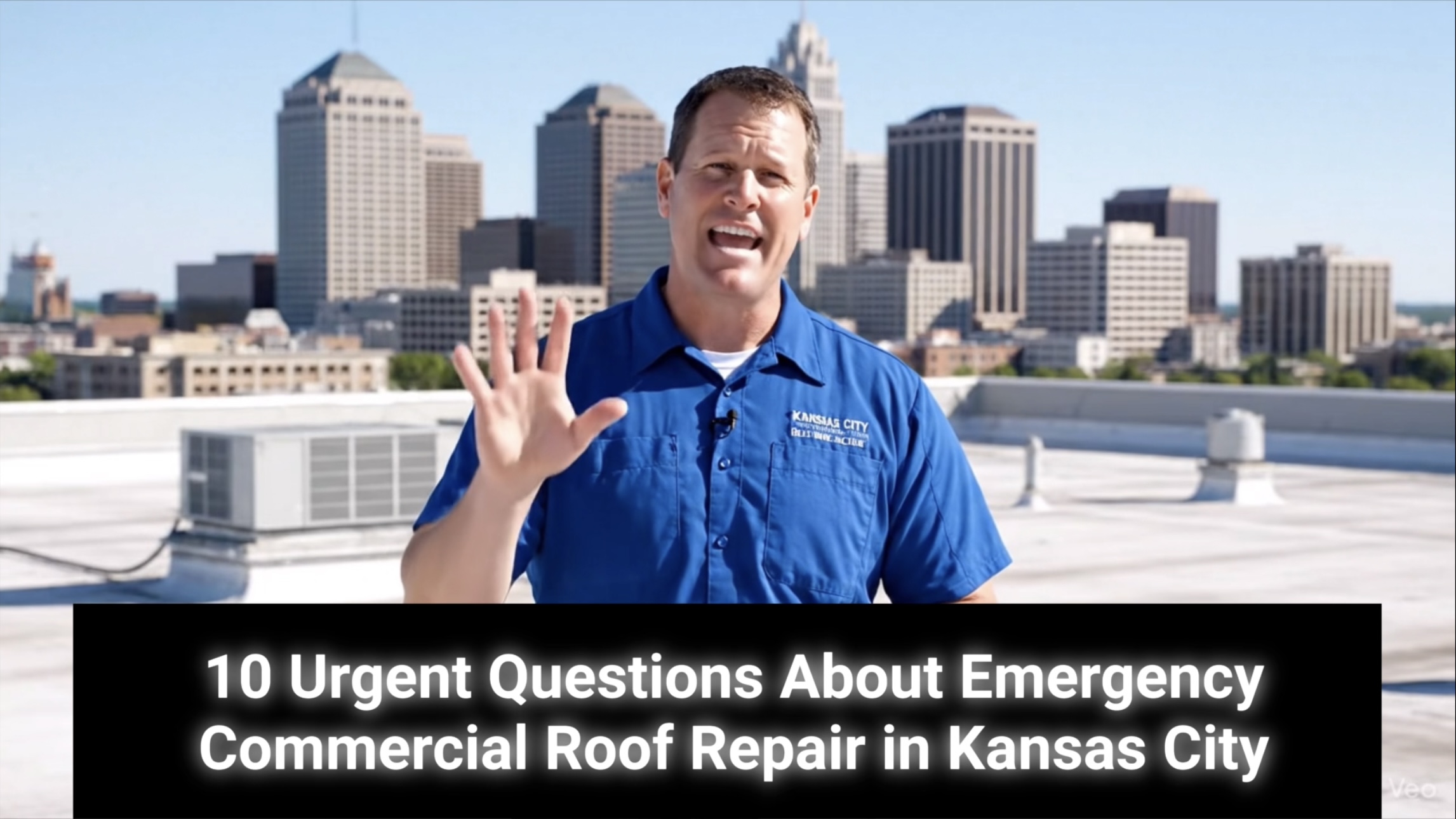 Commercial roofing project in Kansas City