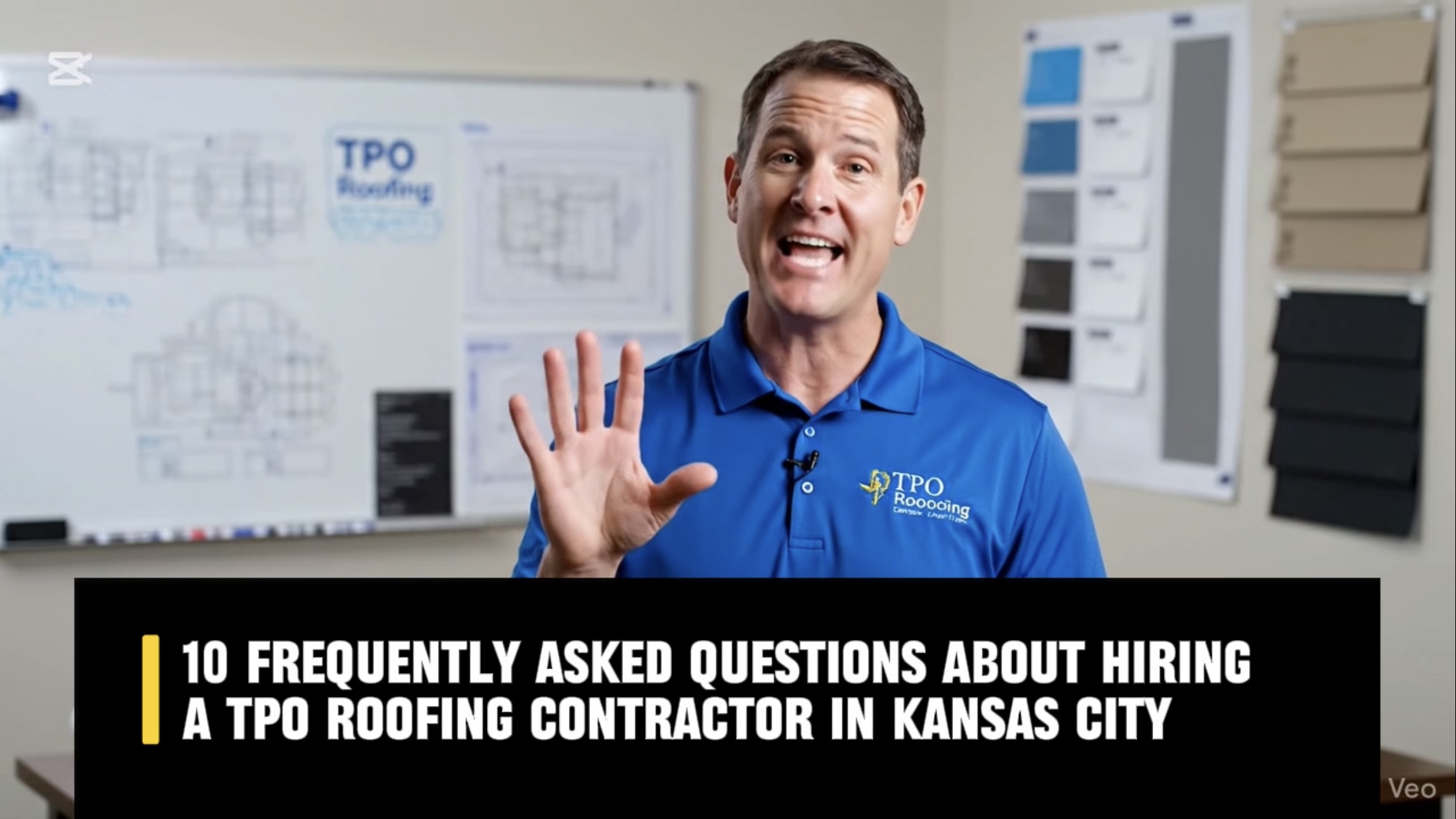 Industrial flat roof system