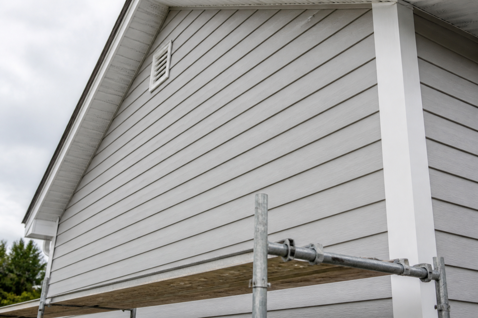 Siding installation
